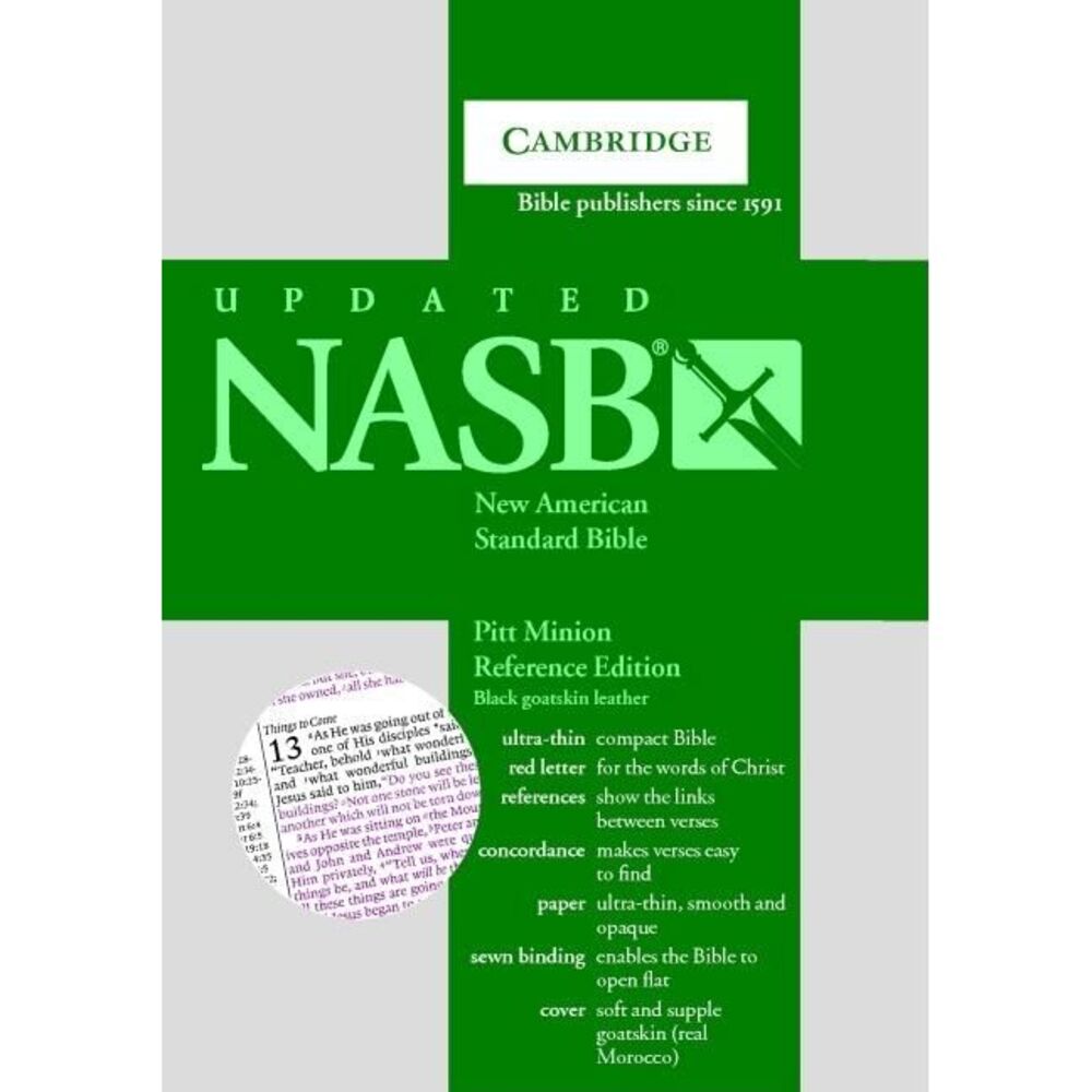 Pitt Minion Reference-NASB -- Cambridge University Press